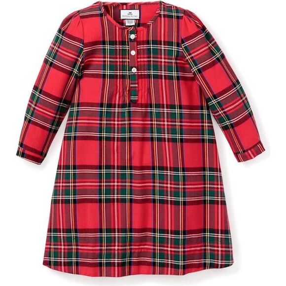 PETITE PLUME Beatrice Nightgown, Imperial Tartan - Picture 1 of 7